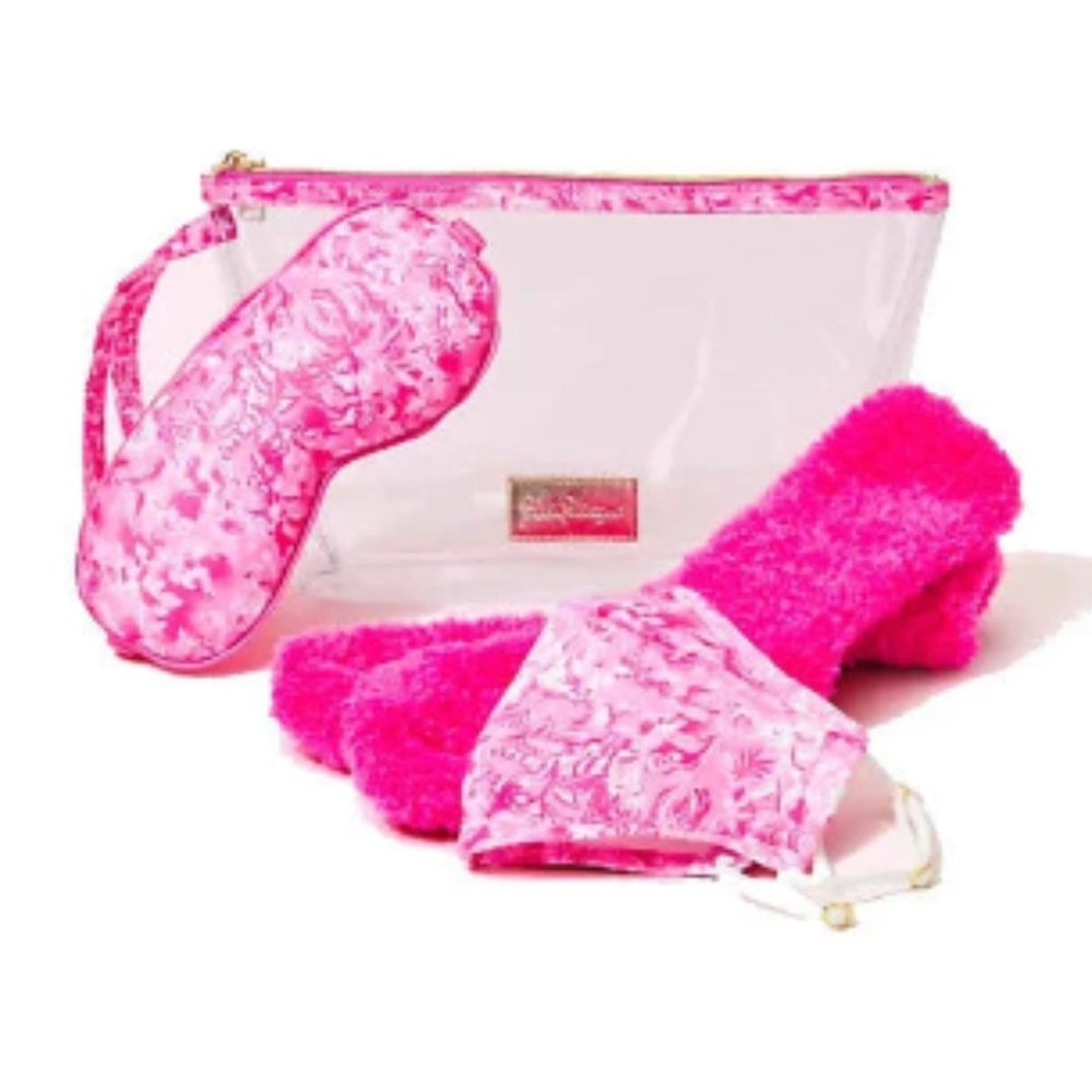 Brand New Lilly Pulitzer Purposeful Pouch and Accessories with Bonus Card Case